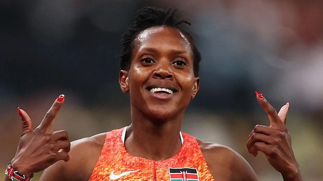 The Kenyan star claims record-breaking 4th global 1500m title