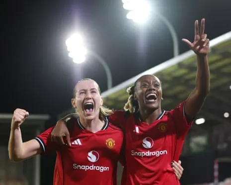 E. Terland Hat-Trick Sends Manchester United Into Women's Champions League Main Draw