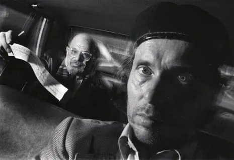 Allen Ginsberg Inside of My Own Taxi: Ryan Weideman’s Most Iconic Photograph