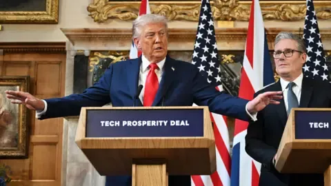 Donald Trump Indicates Starmer Could Deploy Military to Manage UK Boundaries