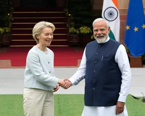 European Union Pursues Enhanced Relations with India Amid Differences Regarding Russia